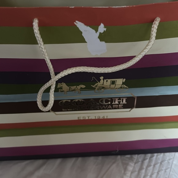 Large Y2k COACH Gift Bags Lot of 7 varieties - Picture 11 of 12